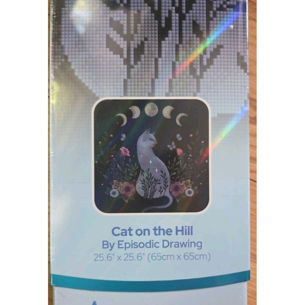 Diamond Art Club DAC ~ Cat on the Hill by Episodic Drawing
